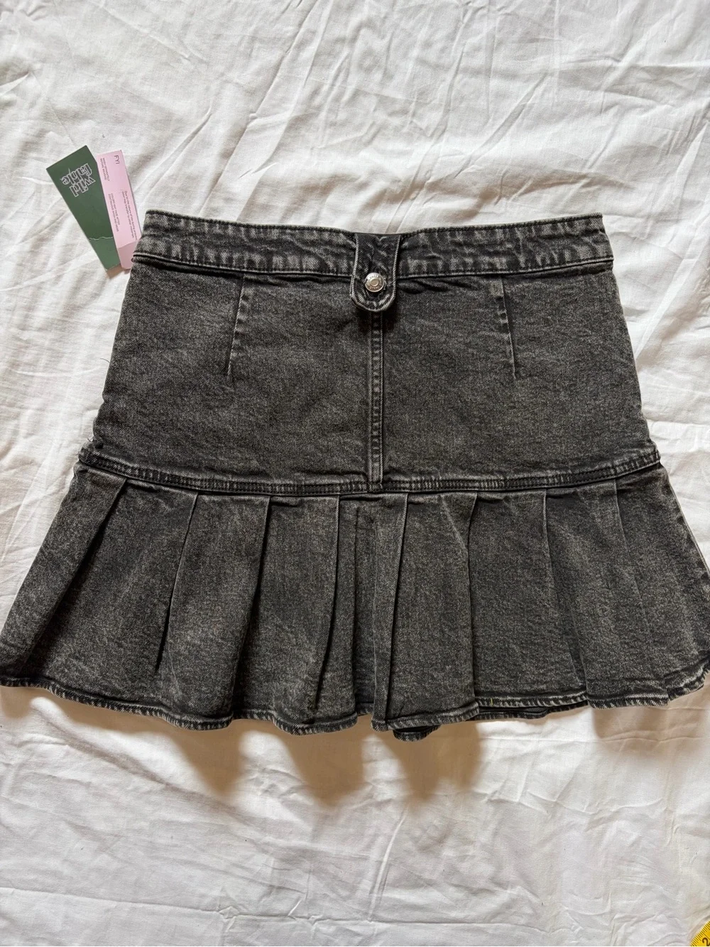 Denim Fit & Flare Mini Skirt - Picture 6 of 8